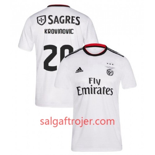 Benfica Fodboldtrøjer Filip Krovinovic 20 Udebanesæt 2018/19 Kort ærmer Benfica Fodboldtrøjer Filip Krovinovic 20 Udebanesæt 2018/19 Kort ærmer